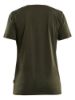 Afbeeldingen van BLÅKLÄDER T-shirt dames Grit & Grind 9409 donker herfstgroen 2XL