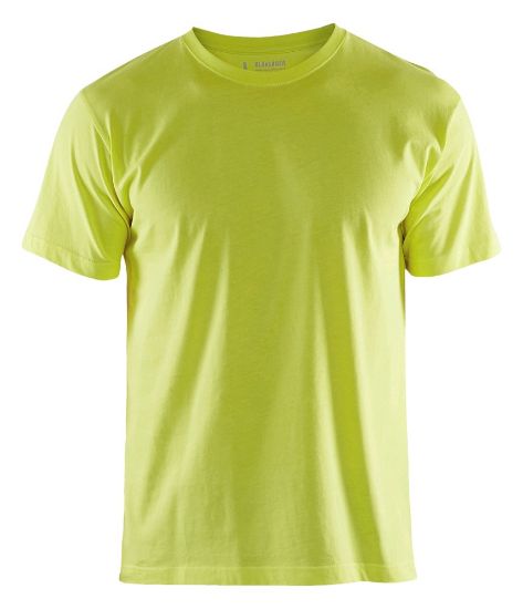 Afbeeldingen van BLÅKLÄDER T-shirt 3325 High Vis geel M 5x