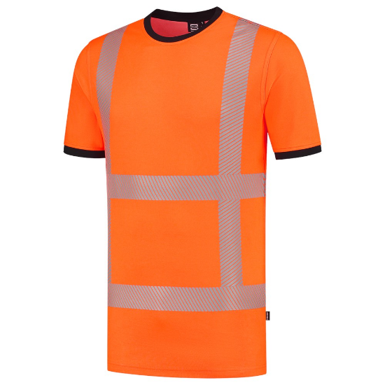 Afbeeldingen van TRICORP T-shirt RWS dubbelzijdig 103701 fluor oranje M