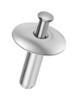 Afbeeldingen van Popnagel Q-Hammerdrive ALU/RVS A2 grote platkop 4,8X50X16MM klembereik 45,5-47,0MM