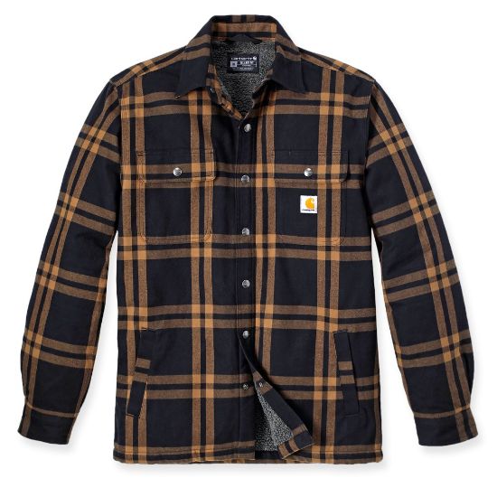 Afbeeldingen van CARHARTT Overhemd roane jac 106354 zwart L