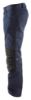 Afbeeldingen van BLÅKLÄDER Werkbroek service met stretch 1495 donker marineblauw/zwart C60