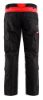 Afbeeldingen van BLÅKLÄDER Werkbroek industrie met stretch en kniezakken 1448 zwart/rood D96