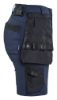 Afbeeldingen van BLÅKLÄDER Short dames met 4-weg stretch 7124 donker marineblauw/zwart C42