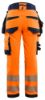 Afbeeldingen van BLÅKLÄDER Werkbroek met 4-weg stretch dames 7022 High Vis oranje/marineblauw D24