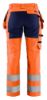 Afbeeldingen van BLÅKLÄDER Werkbroek dames met stretch 7163 High Vis oranje/marineblauw C48