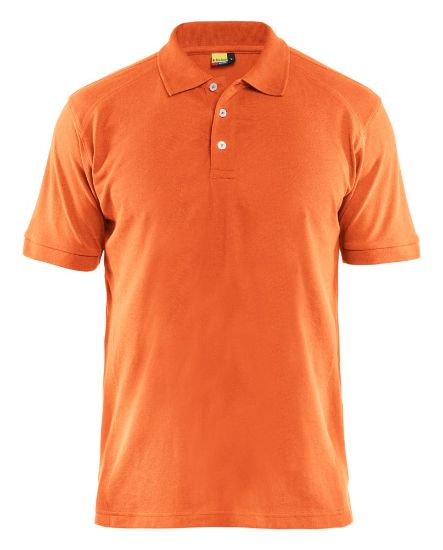 Afbeeldingen van BLÅKLÄDER Poloshirt piqué 3324 oranje S