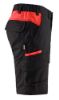Afbeeldingen van BLÅKLÄDER Short industrie met stretch 1446 zwart/rood C52