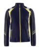 Afbeeldingen van BLÅKLÄDER Microfleecevest Visible 4993 marineblauw/High Vis geel XS