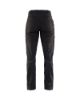 Afbeeldingen van BLÅKLÄDER Werkbroek service dames met stretch 7166 zwart/rood D20