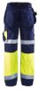 Afbeeldingen van BLÅKLÄDER Werkbroek X1500 1508 marineblauw/High Vis geel C50
