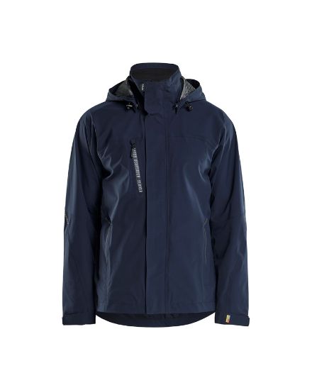 Afbeeldingen van BLÅKLÄDER Shelljack stretch 4483 donker marineblauw/zwart S