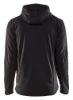 Afbeeldingen van BLÅKLÄDER Hoodie met hele rits 3540 zwart L