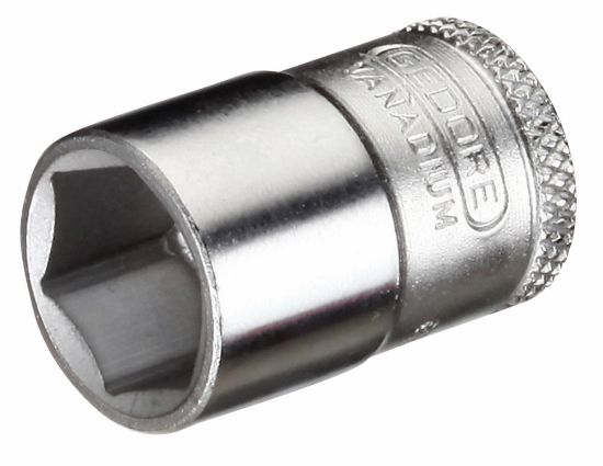Afbeeldingen van GEDORE Dopsleutel ⅜" zeskant ¼"