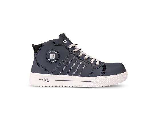 Afbeeldingen van Werkschoen hoog Kick High S3 blauw 43