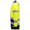 Afbeeldingen van TRICORP Sweater Multinorm bi-colour 303002 fluor geel/inkt L
