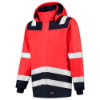 Afbeeldingen van TRICORP Parka High Vis bi-colour 403020 fluor rood/inkt S