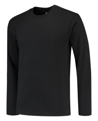 Afbeeldingen van TRICORP T-shirt met lange mouwen 101006 zwart M