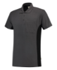 Afbeeldingen van TRICORP Poloshirt bi-colour met borstzak 202002 donkergrijs/zwart 5XL