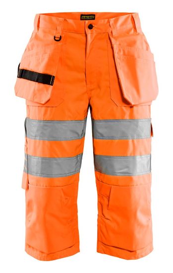Afbeeldingen van BLÅKLÄDER Piraatbroek 1539 High Vis oranje D100