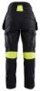 Afbeeldingen van BLÅKLÄDER Werkbroek Multinorm dames Inherent 7108 zwart/High Vis geel D20
