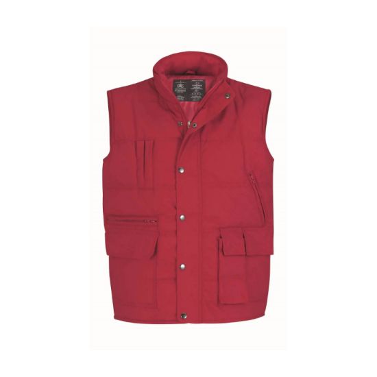 Afbeeldingen van B&C Bodywarmer Explorer 5JU880 rood L