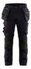 Afbeeldingen van BLÅKLÄDER Werkbroek met stretch 1790 zwart/zwart D96
