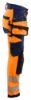 Afbeeldingen van BLÅKLÄDER Werkbroek met 4-weg stretch dames 7022 High Vis oranje/marineblauw D24