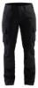 Afbeeldingen van BLÅKLÄDER Werkbroek industrie dames met stretch 7106 zwart C48
