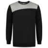 Afbeeldingen van TRICORP Sweater bi-colour Naden 302013 zwart/grijs M