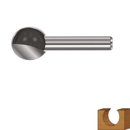 Afbeeldingen van ROTEC Kogelfrees HM GOLD 12,7MM S=12MM