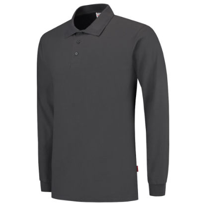 Afbeeldingen van TRICORP Poloshirt met lange mouwen 201009 donkergrijs 2XL