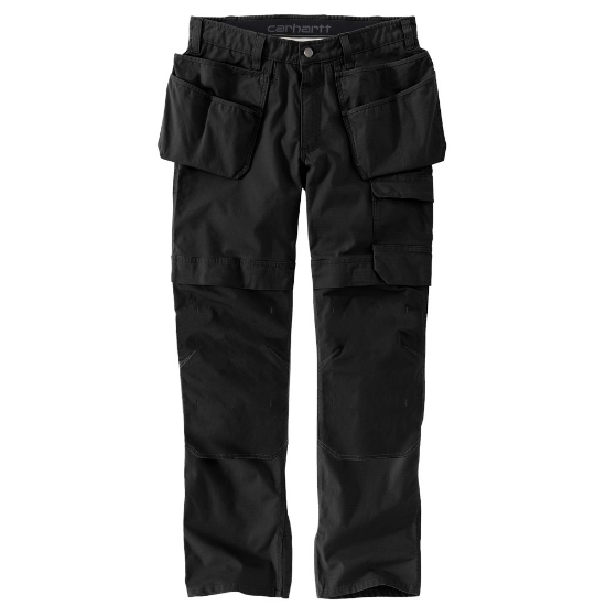 Afbeeldingen van CARHARTT Steel werkbroek cargo multi-pocket 105070 zwart W32/L34