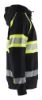 Afbeeldingen van BLÅKLÄDER Hoodie 3552 zwart/High Vis geel L