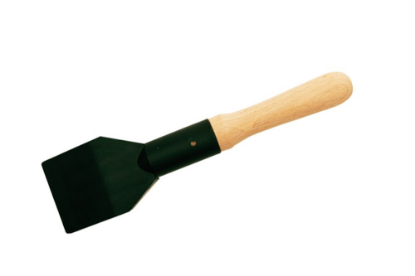 Afbeeldingen van ZWALUW Kunstof glashevel met houten handvat