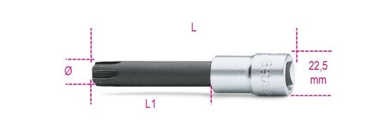 Afbeeldingen van BETA Dopsleutel ½" speciaal profiel 920ES-XL 7