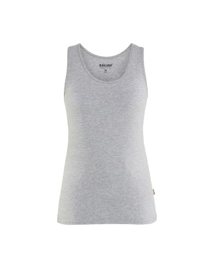 Afbeeldingen van BLÅKLÄDER Mouwloos onderhemd dames 3512 grijs mêlee M