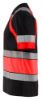Afbeeldingen van BLÅKLÄDER T-shirt 3421 zwart/High Vis rood M