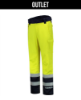 Afbeeldingen van TRICORP Werkbroek Multinorm bi-colour 503007 fluor geel/inkt 48