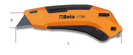 Afbeeldingen van BETA Veiligheidsmes 18MM 1772M
