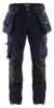 Afbeeldingen van BLÅKLÄDER Werkbroek met 4-weg stretch X1900 1998 donker marineblauw/zwart D92
