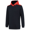 Afbeeldingen van TRICORP Sweater High Vis met capuchon 303005 inkt/fluor rood XL
