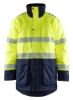 Afbeeldingen van BLÅKLÄDER Winterparka Multinorm 4527 High Vis geel/marineblauw S