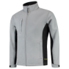 Afbeeldingen van TRICORP Softshell bi-colour 402002 grijs/zwart 6XL
