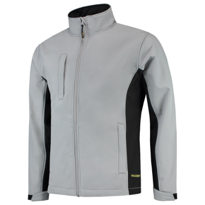 Afbeeldingen van TRICORP Softshell bi-colour 402002 grijs/zwart 3XL