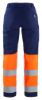 Afbeeldingen van BLÅKLÄDER Werkbroek met stretch dames 7161 marineblauw oranje/D20