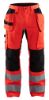 Afbeeldingen van BLÅKLÄDER Werkbroek met stretch 1552 High Vis rood/zwart D100