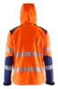 Afbeeldingen van BLÅKLÄDER Softshell jack 4491 High Vis oranje/marineblauw M