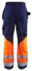 Afbeeldingen van BLÅKLÄDER Werkbroek 1529 marineblauw/High Vis oranje C158