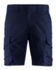 Afbeeldingen van BLÅKLÄDER Short industrie met stretch 1446 marineblauw/korenblauw C58